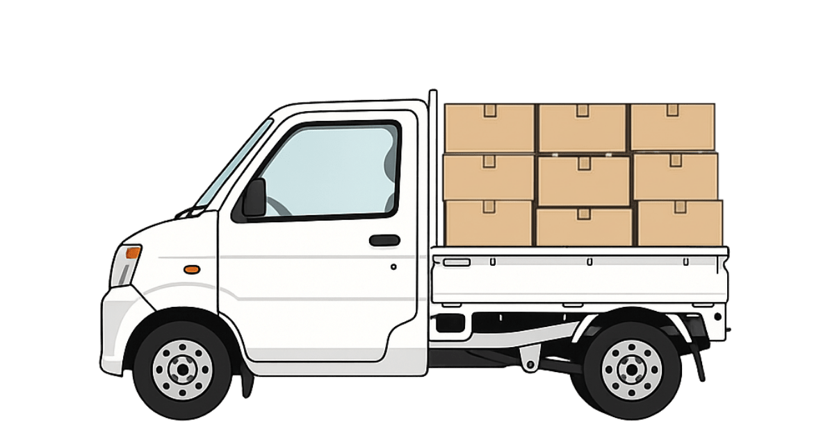 軽トラ山積みMパック